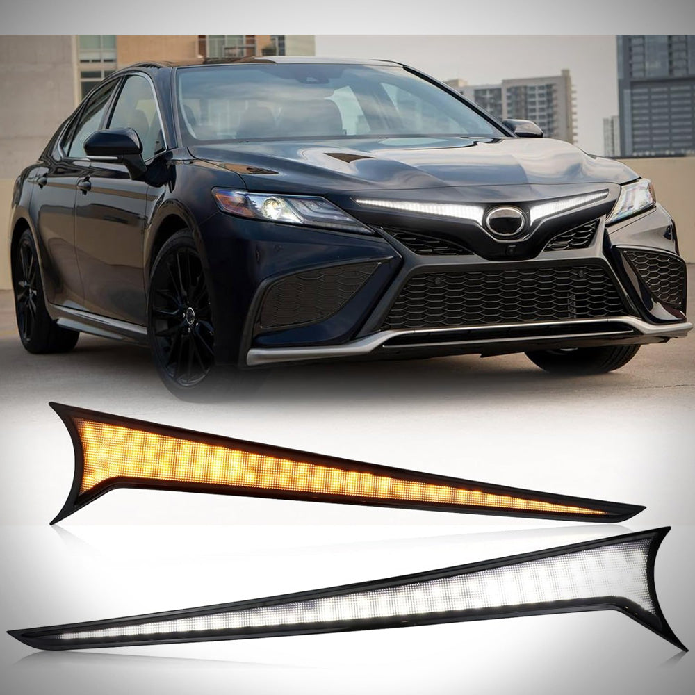 HRS Front Grille LED Lights - Toyota Camry (2018-2024) SE / XSE / LE / XLE / TRD