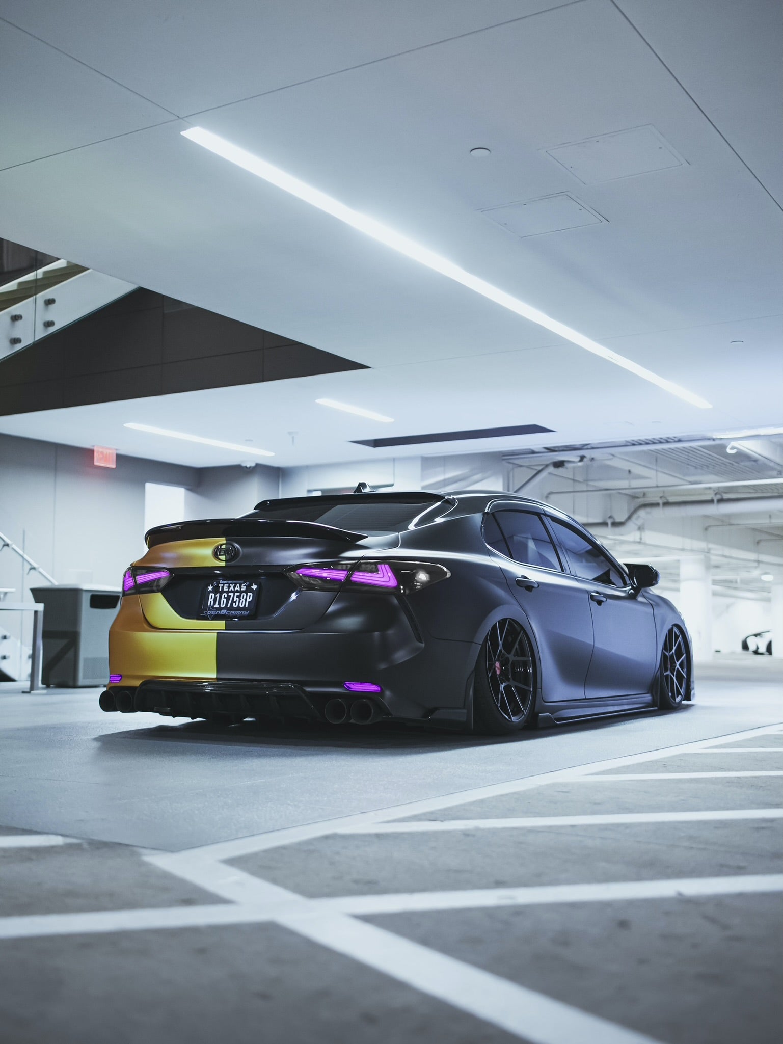 Nike Style RGB LED Tail Lights - Toyota Camry (2018-2024)