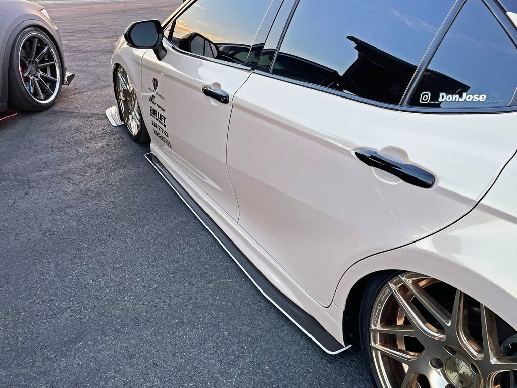 FSPE Side Skirt Extensions V2 - Toyota Camry SE / XSE (2018-2024)