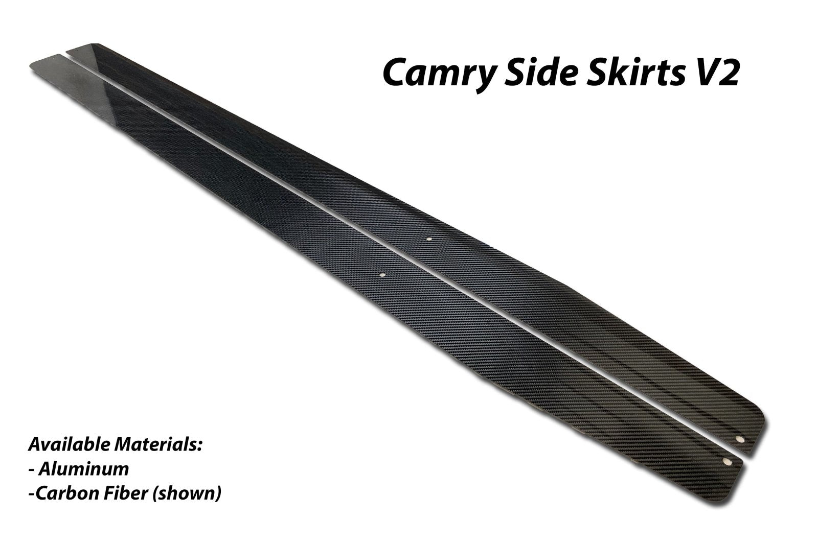 FSPE Side Skirt Extensions V2 - Toyota Camry SE / XSE (2018-2024)