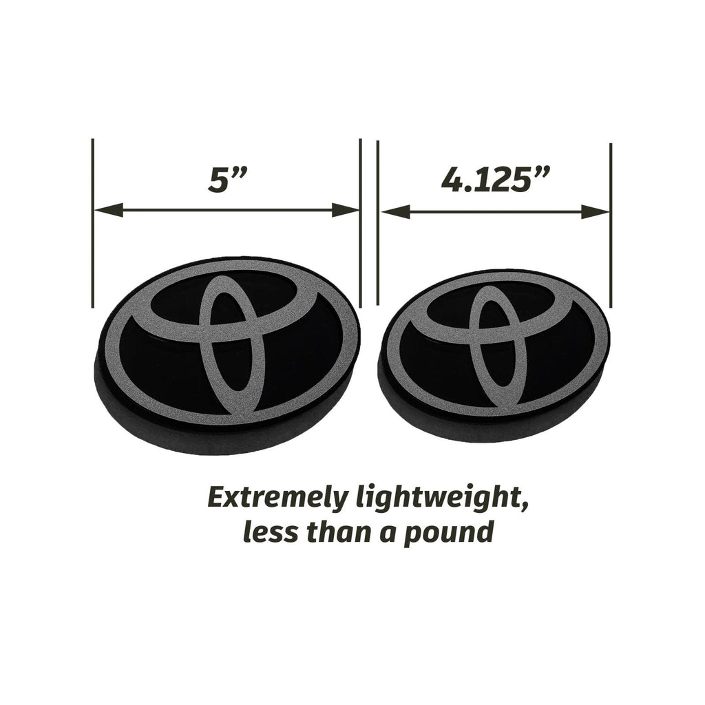 FSPE Front/Rear Raised Bumper Emblems - Toyota Camry (2025-2026) SE/XSE/LE/XLE