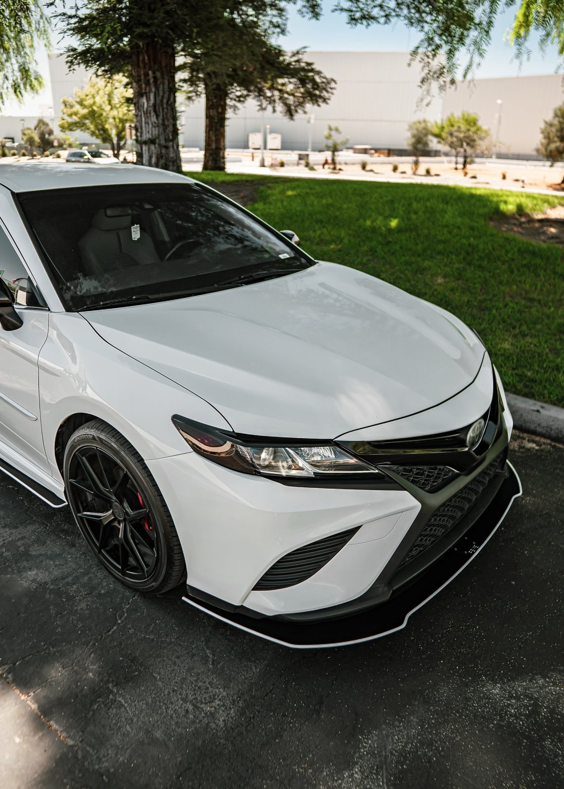 FSPE Chassis Mounted Front Splitter - Toyota Camry SE / XSE (2018-2024)