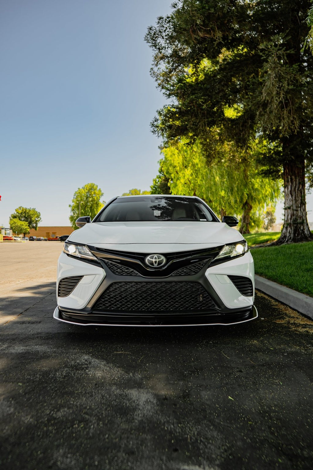 FSPE Chassis Mounted Front Splitter - Toyota Camry SE / XSE (2018-2024)