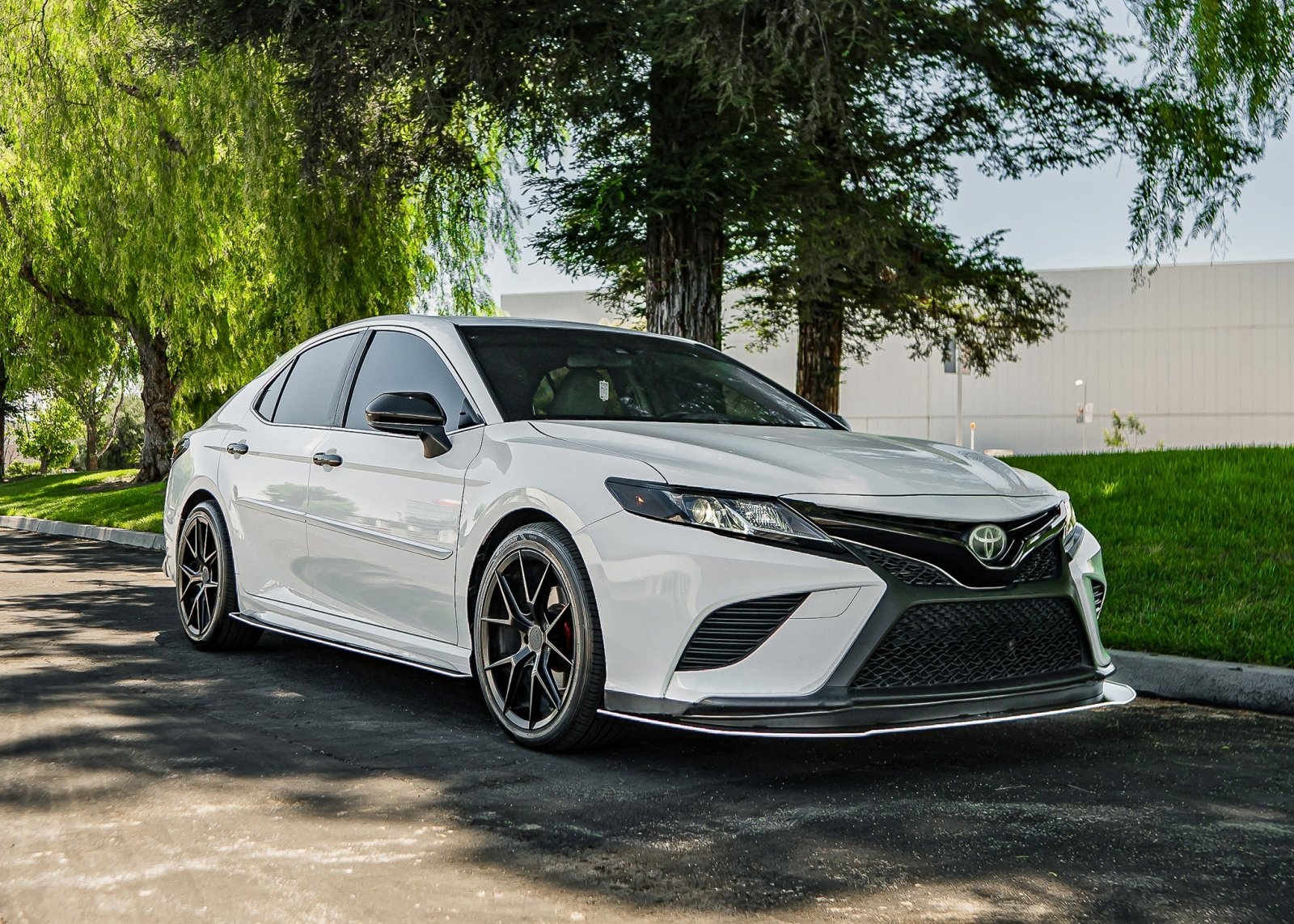 FSPE Chassis Mounted Front Splitter - Toyota Camry SE / XSE (2018-2024)