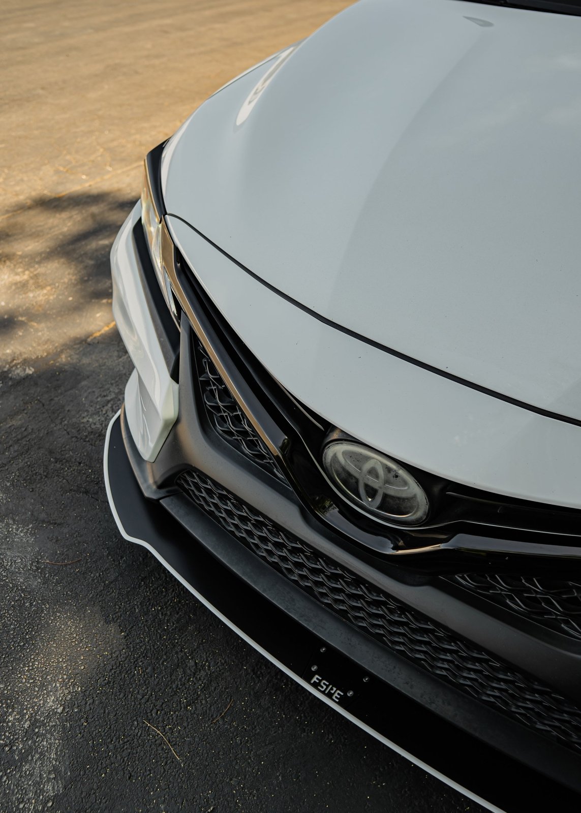 FSPE Chassis Mounted Front Splitter - Toyota Camry SE / XSE (2018-2024)