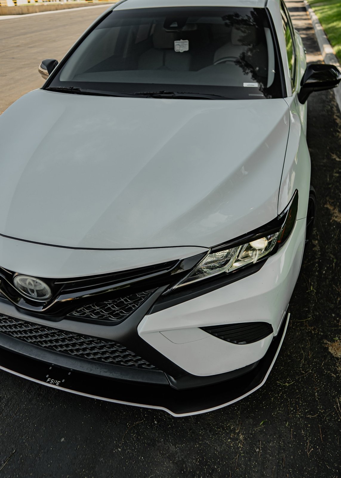 FSPE Chassis Mounted Front Splitter - Toyota Camry SE / XSE (2018-2024)
