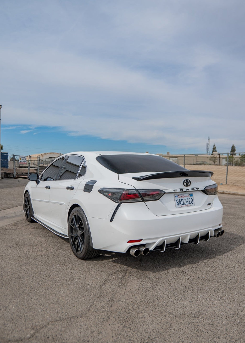 FSPE Rear Diffuser & Spats - Toyota Camry (2018-2024) SE / XSE