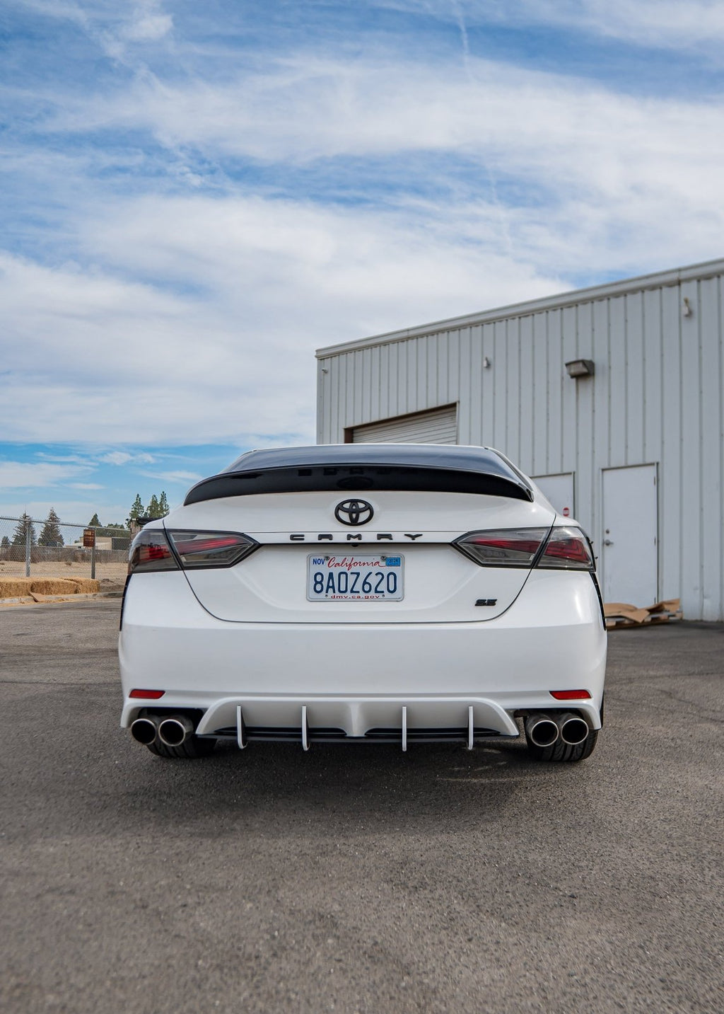 FSPE Rear Diffuser & Spats - Toyota Camry (2018-2024) SE / XSE