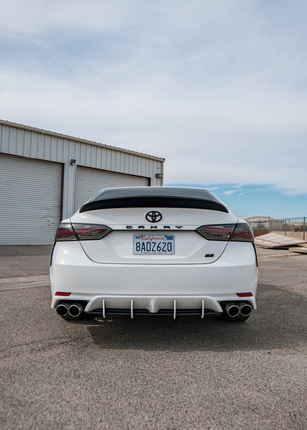 FSPE Rear Diffuser & Spats - Toyota Camry (2018-2024) SE / XSE