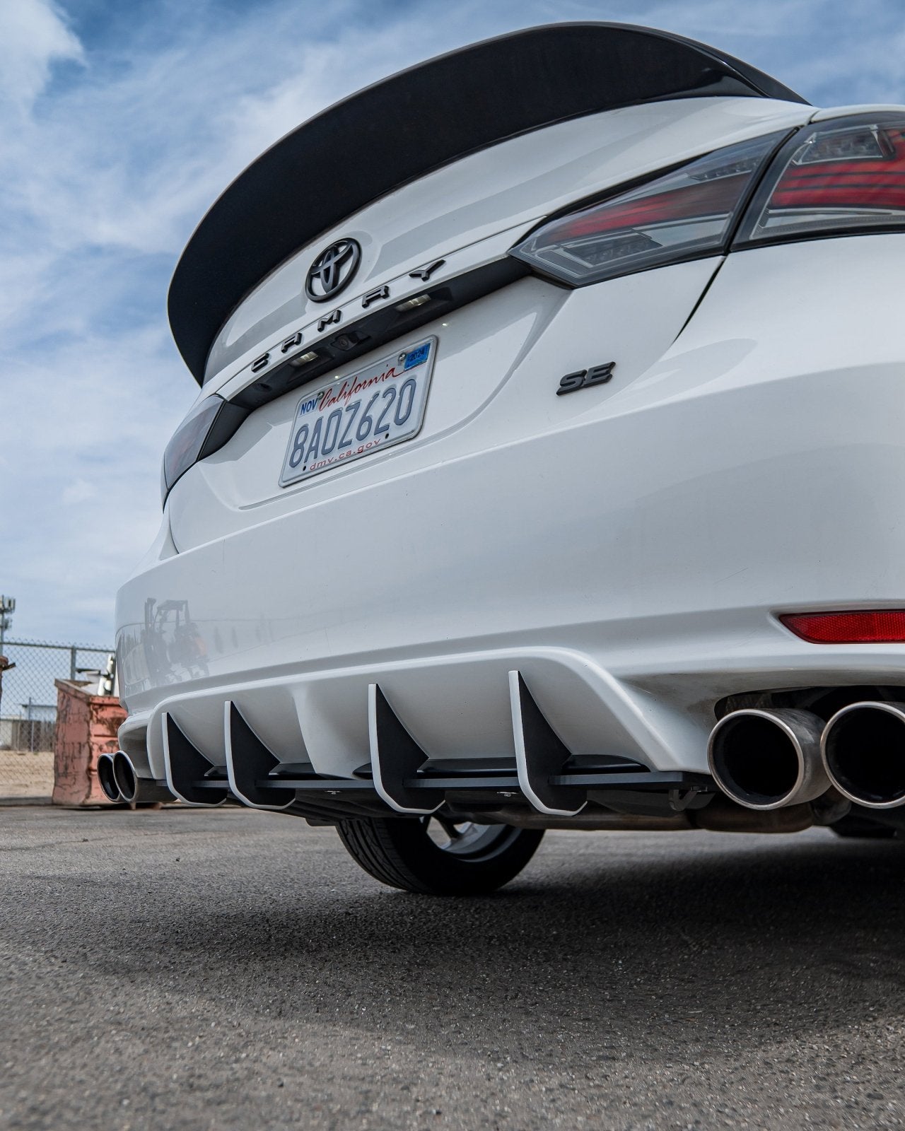 FSPE Rear Diffuser & Spats - Toyota Camry (2018-2024) SE / XSE