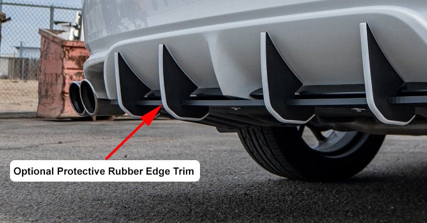 FSPE Rear Diffuser & Spats - Toyota Camry (2018-2024) SE / XSE