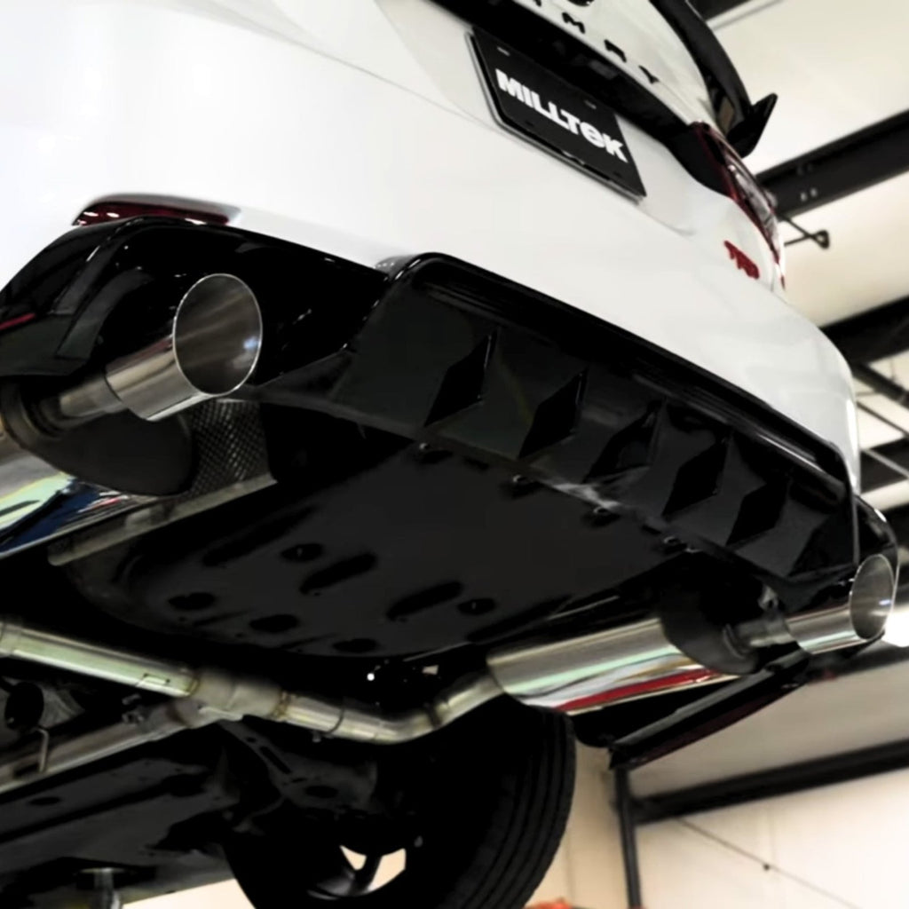 Milltek Cat Back Exhaust w/ Twin 4.5" Tips - Toyota Camry TRD (2020-2024)