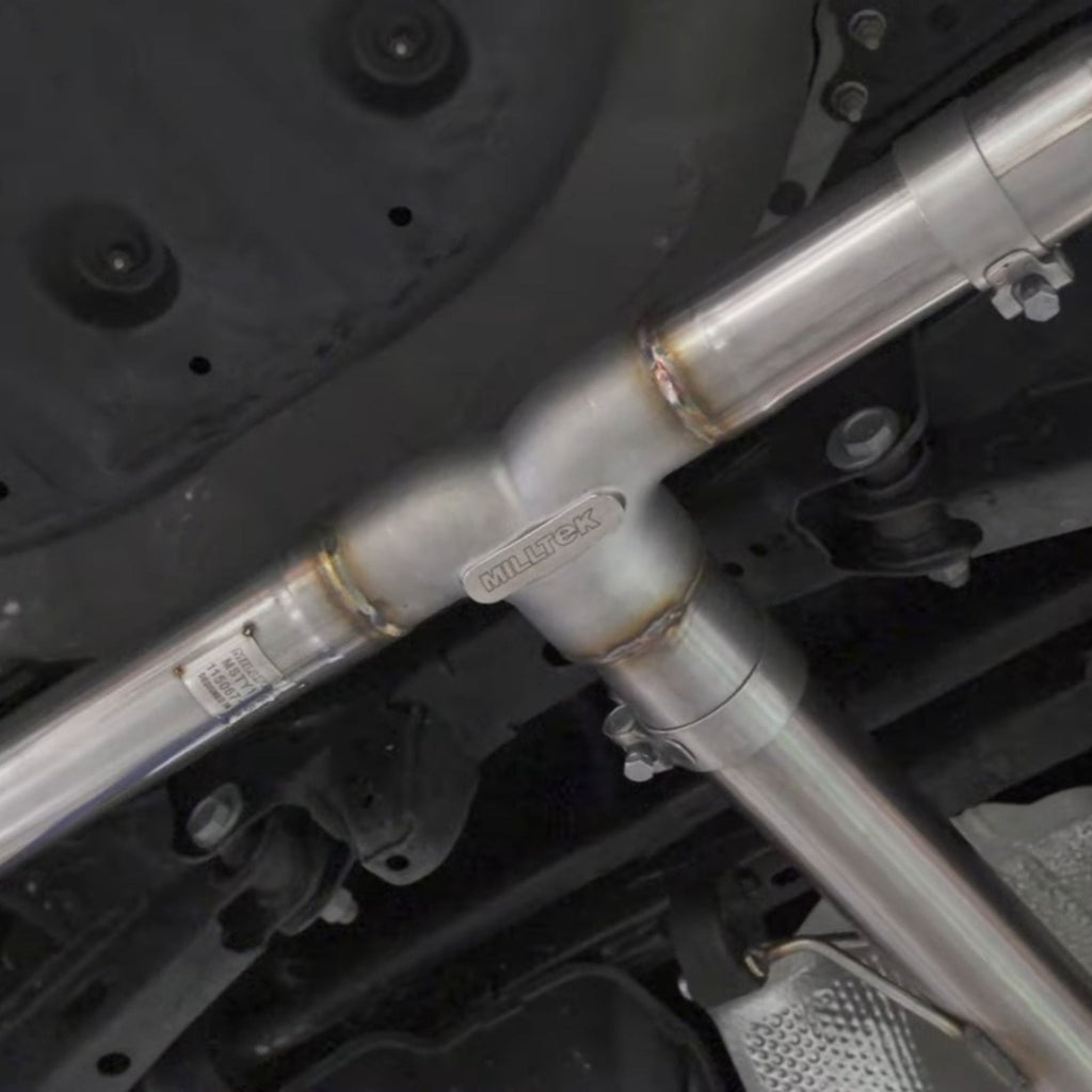 Milltek Cat Back Exhaust w/ Twin 4.5" Tips - Toyota Camry TRD (2020-2024)