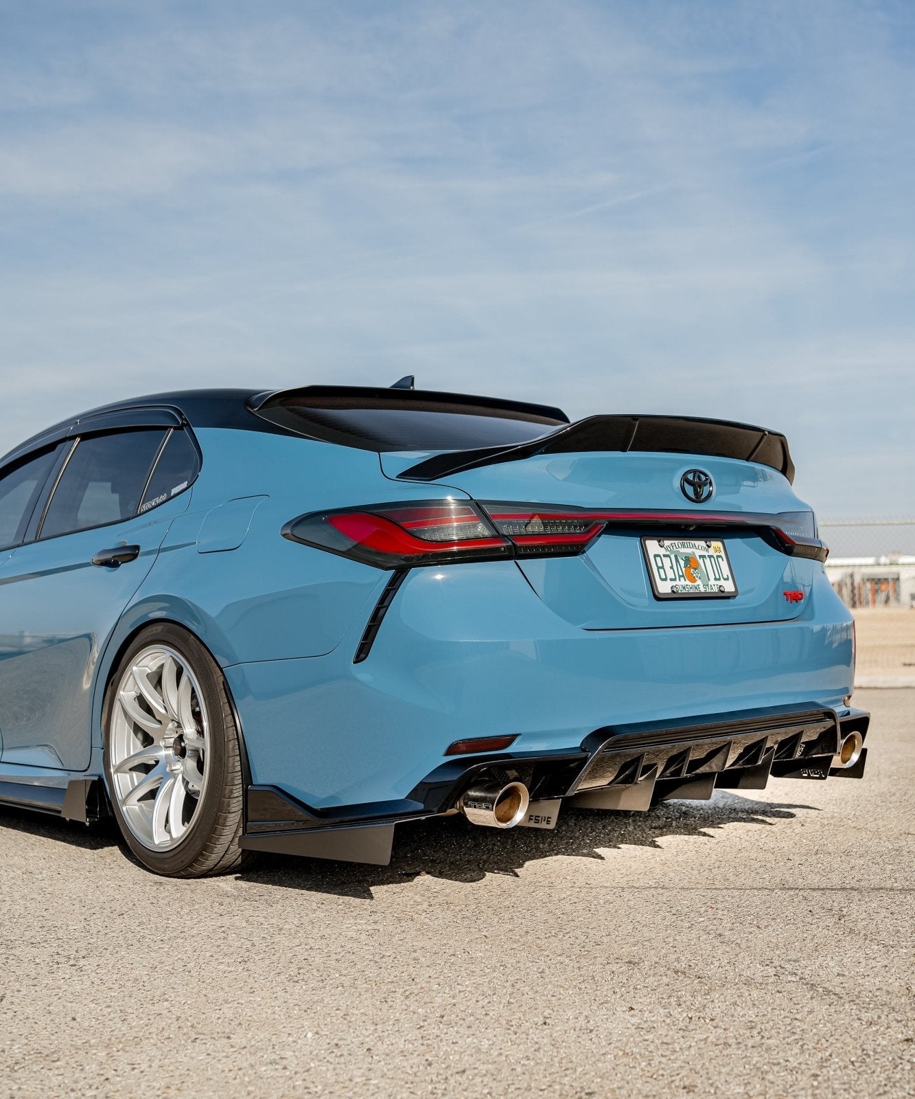 FSPE TRD Rear Diffuser & Spats - Toyota Camry (2020-2024) TRD