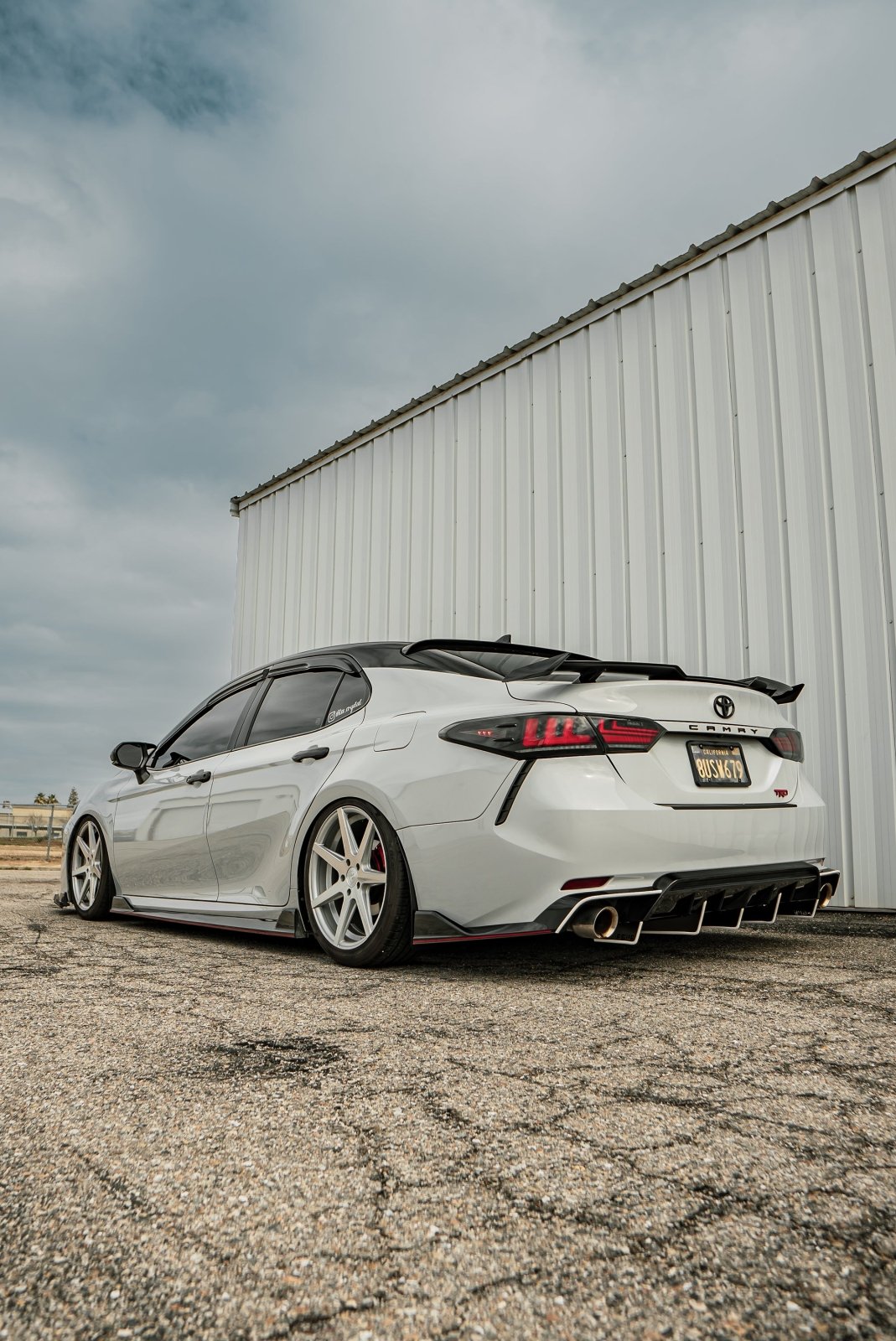 FSPE TRD Rear Diffuser & Spats - Toyota Camry (2020-2024) TRD